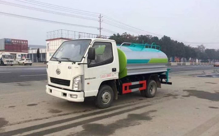 解放轻卡蓝牌洒水车